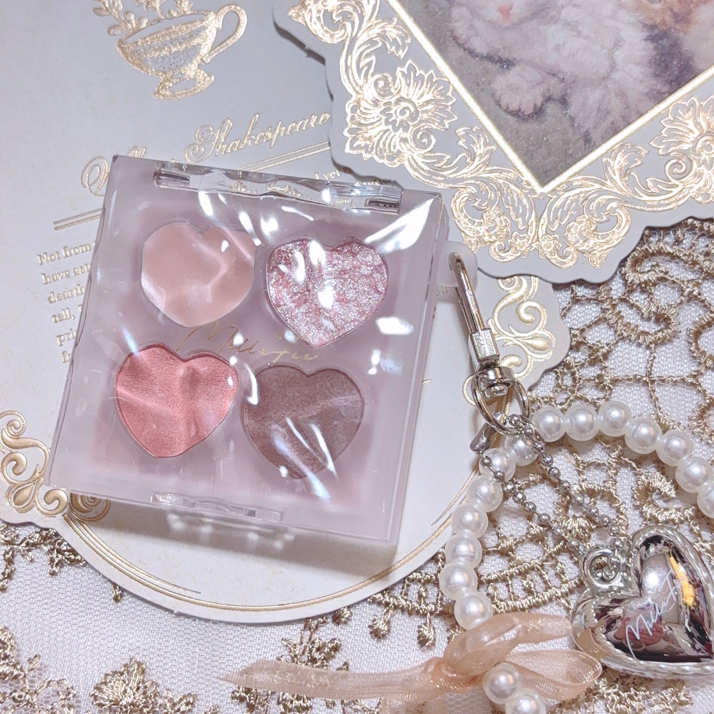 ぷくぷく涙袋パレット/MilleFée/アイシャドウパレットを使ったクチコミ(2枚目)