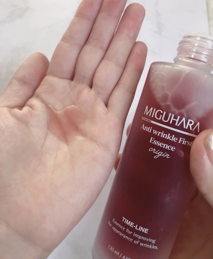 アンチリンクルファーストエッセンスオリジン/MIGUHARA/化粧水を使ったクチコミ（3枚目）