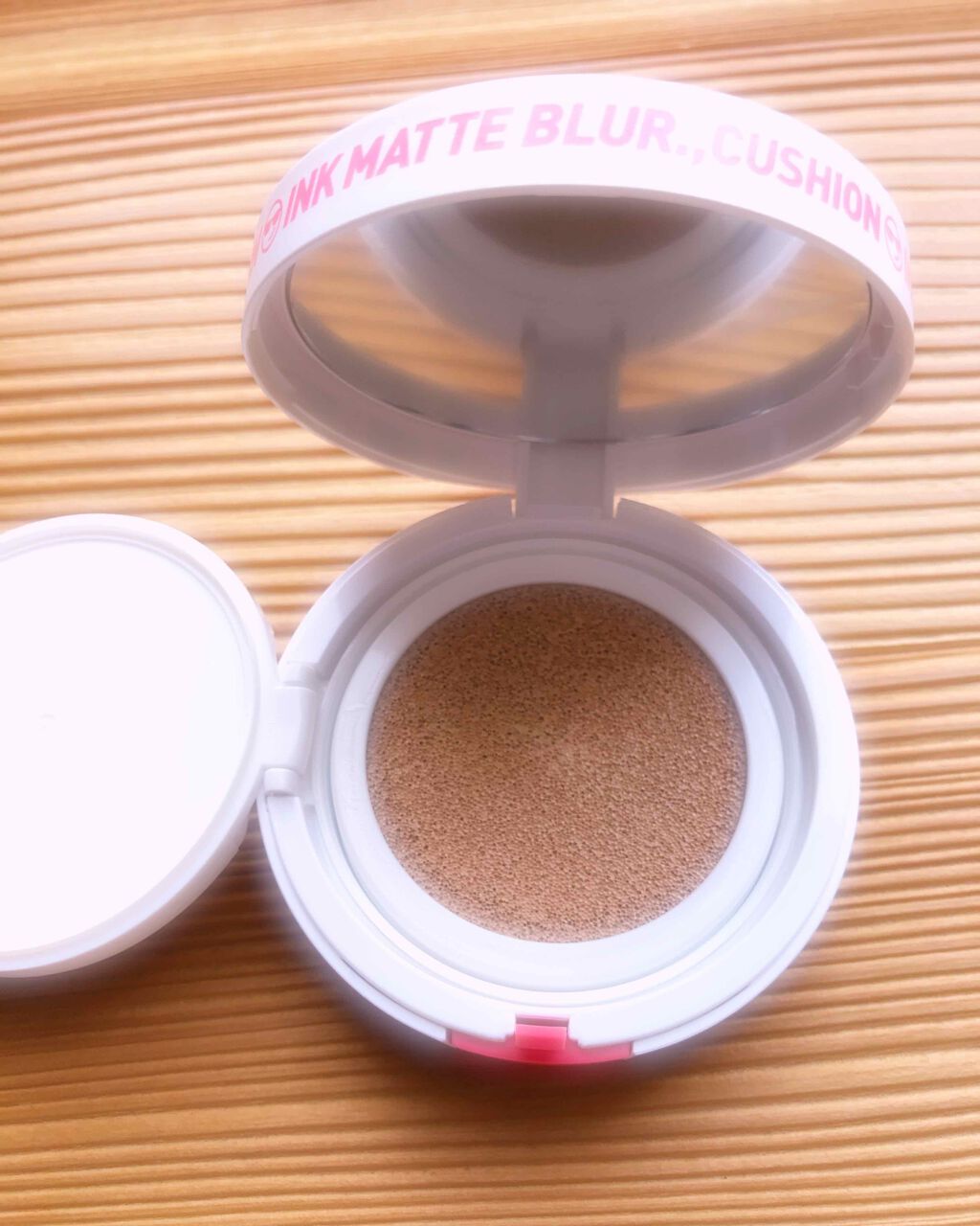 インク マット ブラー クッション/PERIPERA/クッションファンデーションを使ったクチコミ（2枚目）