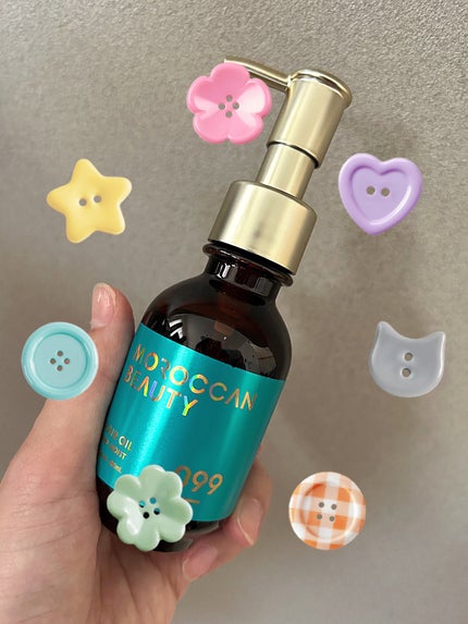 ディープモイスト ヘアオイル/モロッカンビューティ/ヘアオイルを使ったクチコミ(1枚目)