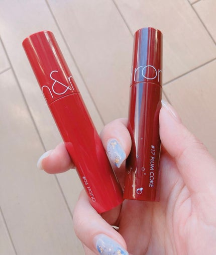 ジューシーラスティングティント/rom&nd/リップティントを使ったクチコミ(1枚目)