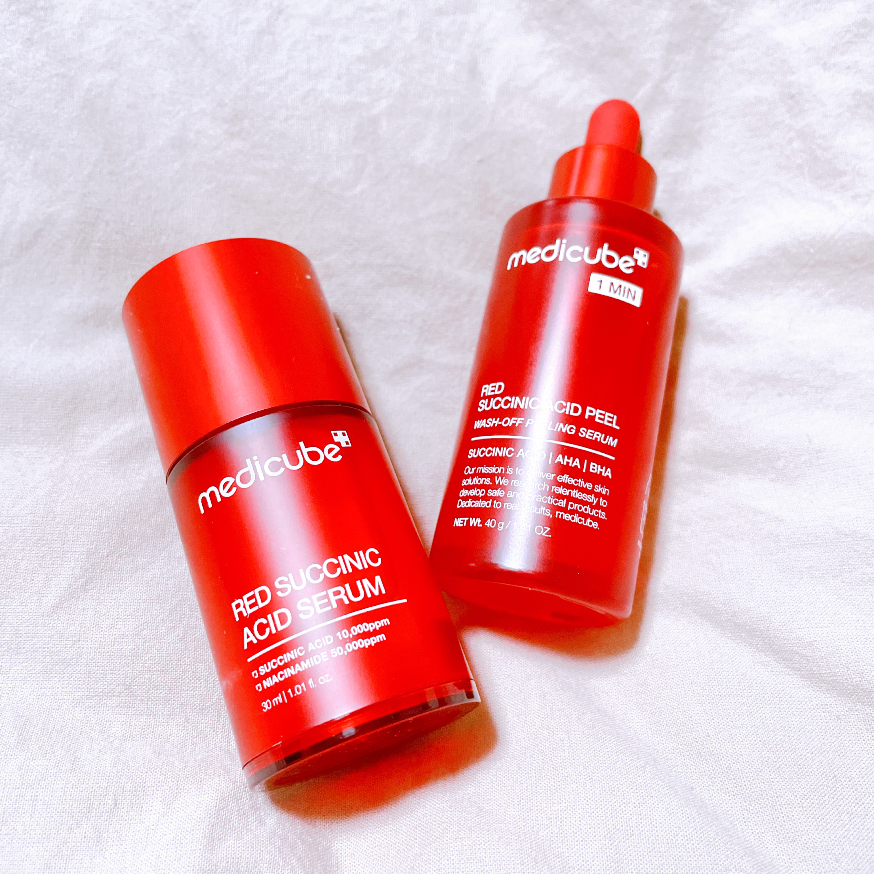 レッドアクネピーリングセラム/MEDICUBE/美容液を使ったクチコミ（1枚目）