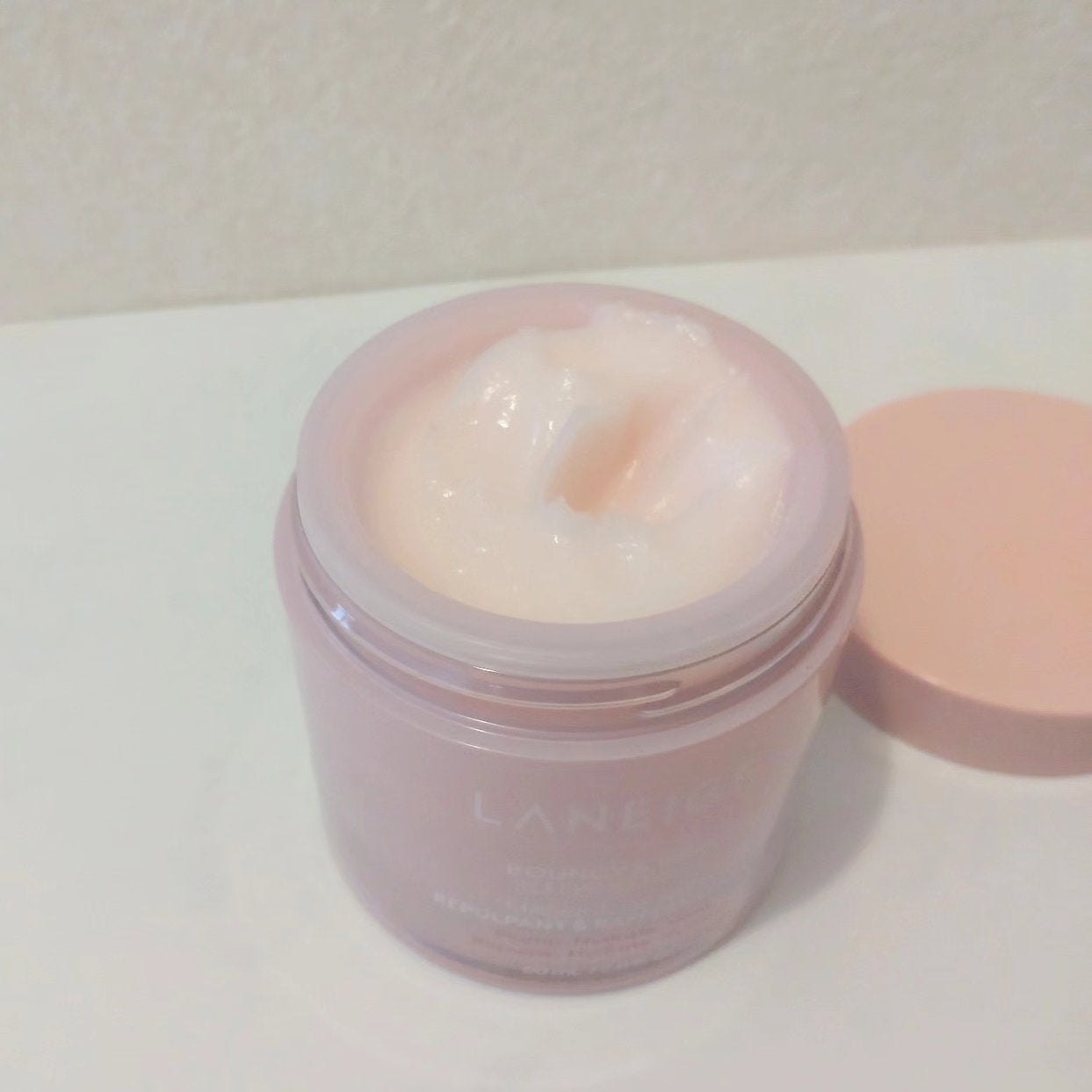 バウンシースリーピングマスク/LANEIGE/フェイスクリームを使ったクチコミ(4枚目)