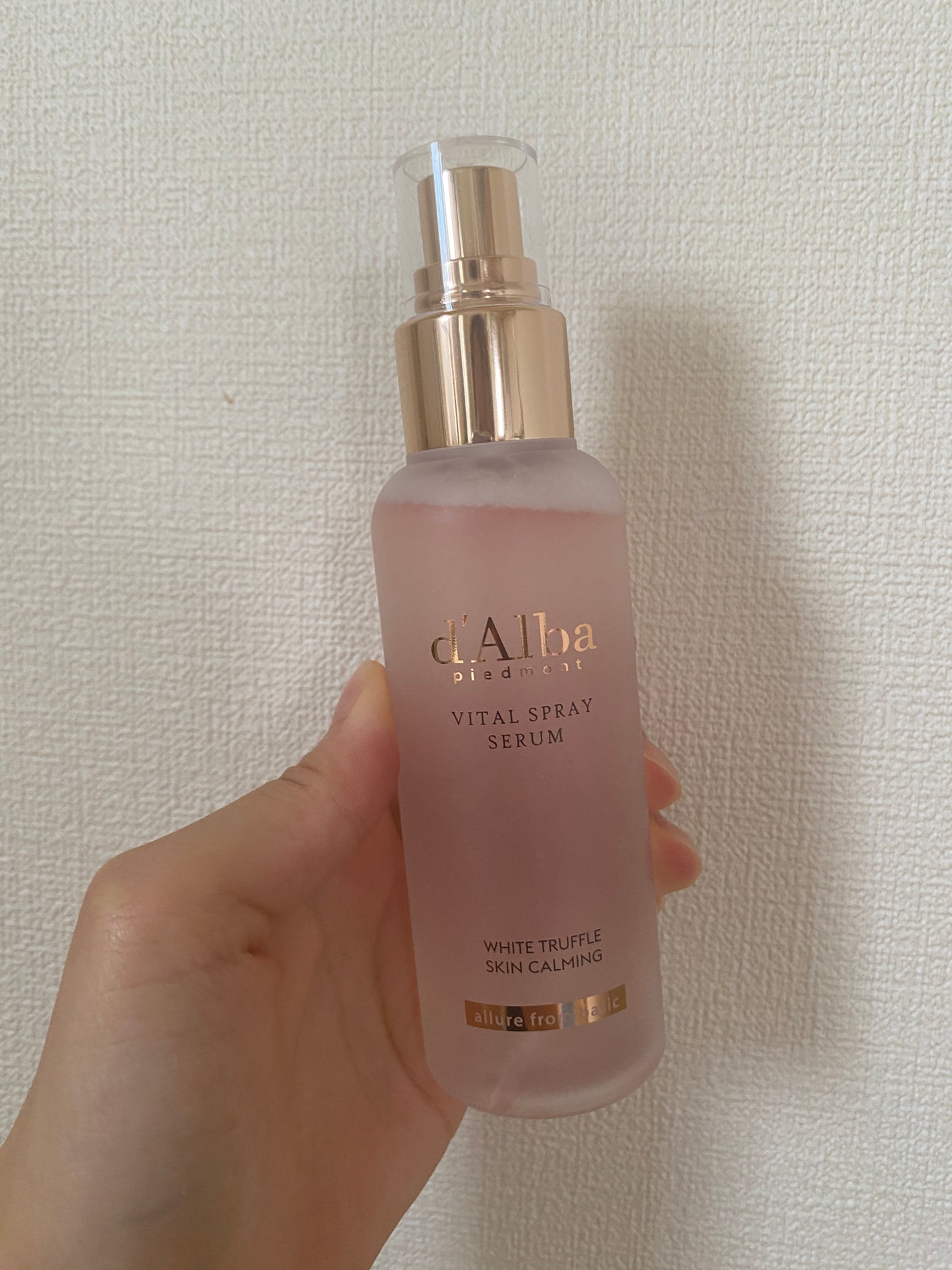 ダルバ ホワイトトリュフバイタルスプレーセラム/ダルバ/ミスト状化粧水を使ったクチコミ(2枚目)