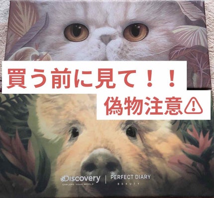 エクスプローラ12色 動物アイシャドウパレット/PERFECT DIARY/アイシャドウパレットを使ったクチコミ(1枚目)