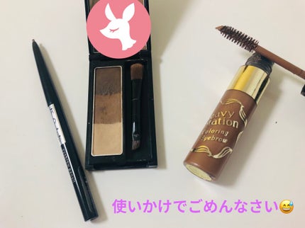 ケイト デザイニングアイブロウ3D/KATE/パウダーアイブロウを使ったクチコミ(2枚目)