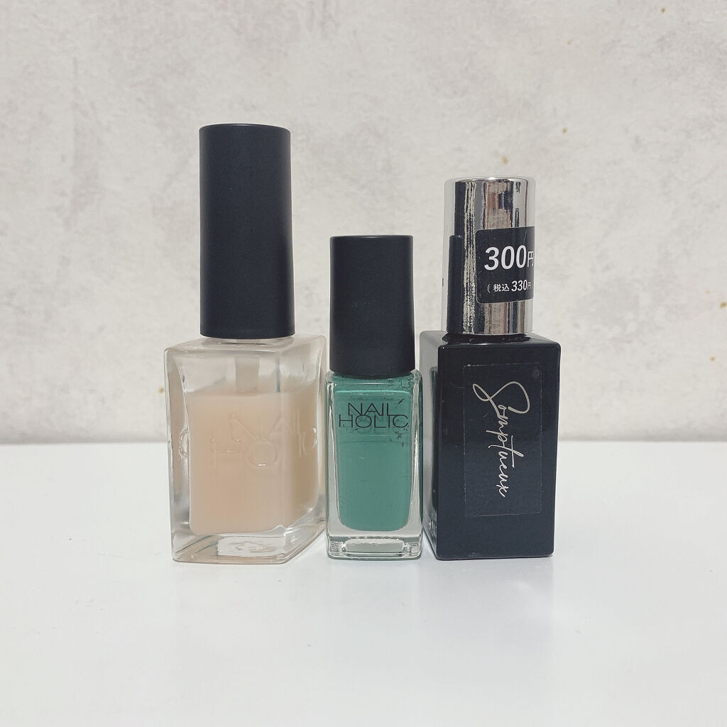 ネイルホリック Lagoon color GR715/ネイルホリック/マニキュアを使ったクチコミ（2枚目）