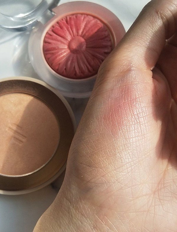 ドットオンムード グロウブラッシュ/Heart Percent/パウダーチーク by よしか/コスメとカラコンレポ