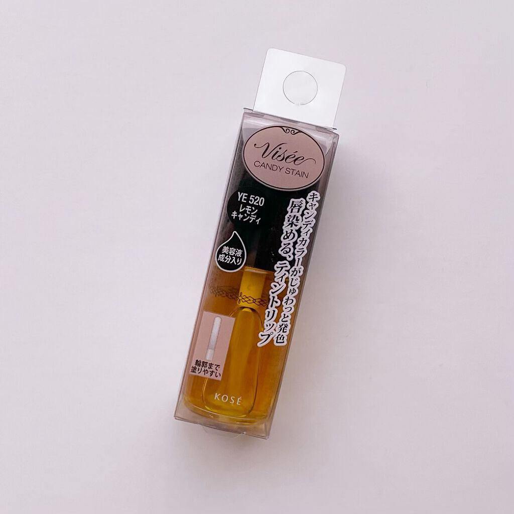 キャンディ ステイン/Visée/口紅を使ったクチコミ(1枚目)