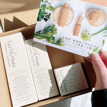 ORGANIC SKINCARE Moist Charge Toner/WAGANIC/化粧水を使ったクチコミ(3枚目)