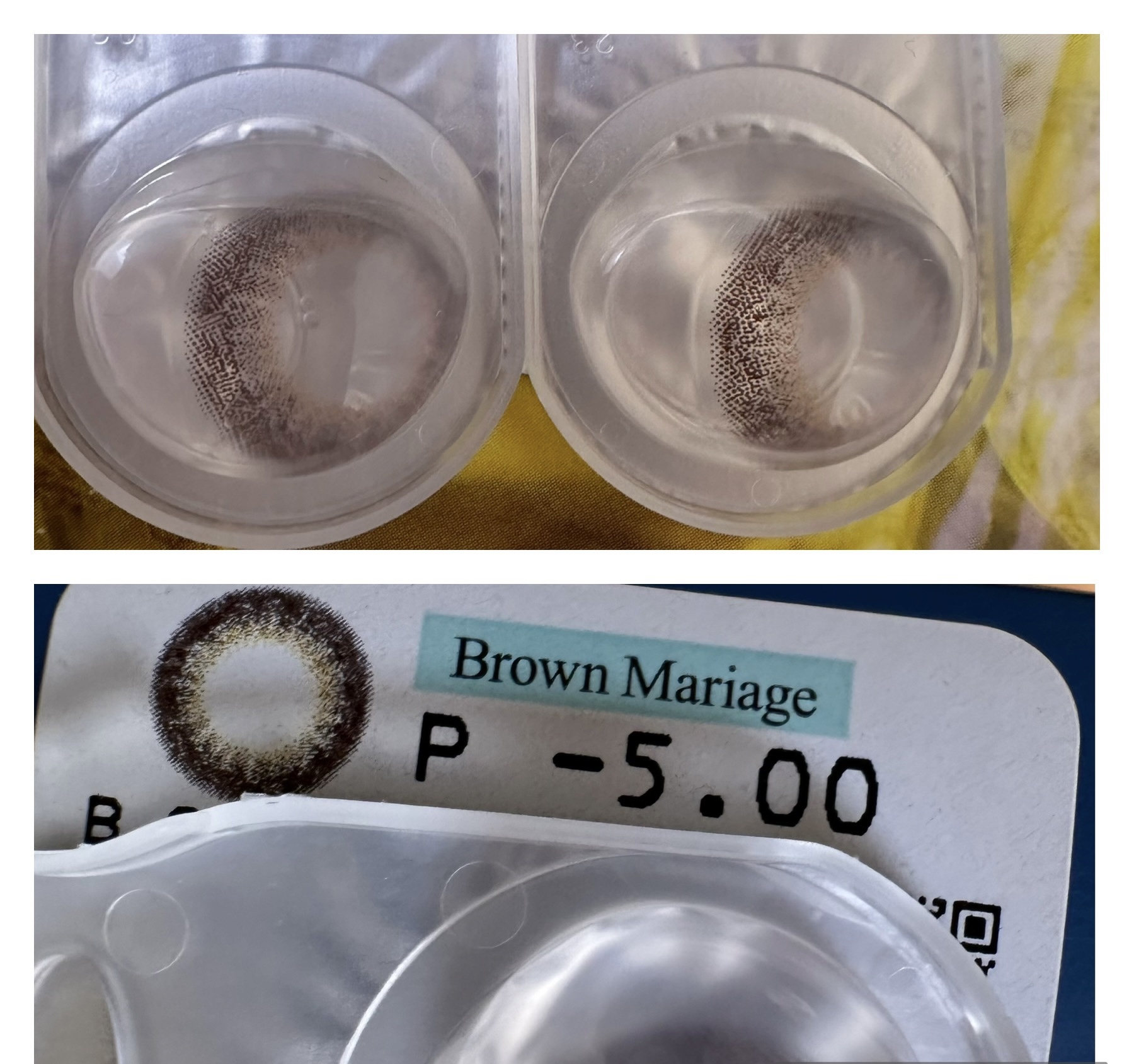 エバーカラーワンデーナチュラル モイストレーベルUV ブラウンマリアージュ/エバーカラー/ワンデー（１DAY）カラコンを使ったクチコミ（2枚目）