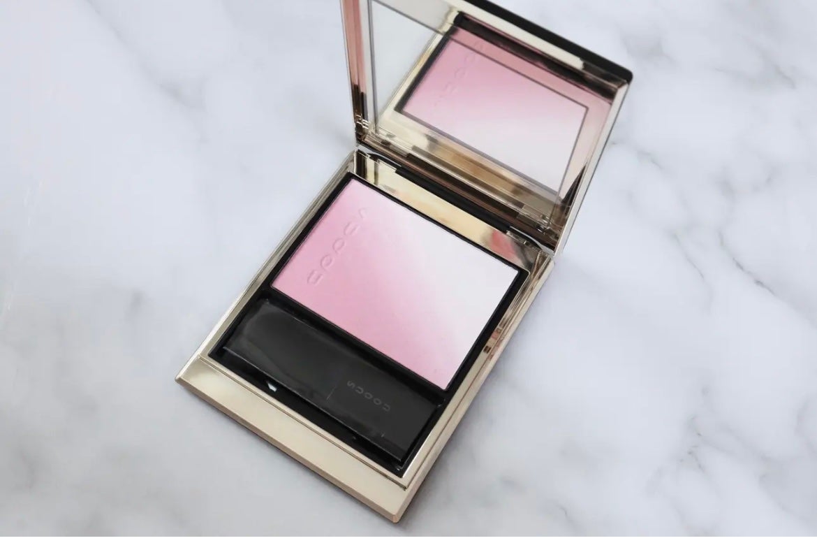 ブラーリング カラー ブラッシュ/SUQQU/パウダーチークを使ったクチコミ(2枚目)