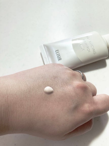 エリクシール ルフレ バランシング おしろいミルク/エリクシール/乳液を使ったクチコミ(2枚目)