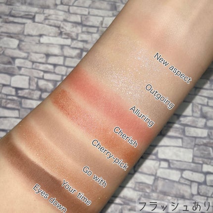 ドットオンムードアイパレット/Heart Percent/アイシャドウパレットを使ったクチコミ(5枚目)