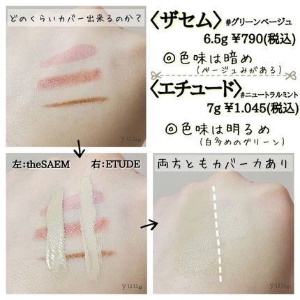 カバーパーフェクション チップコンシーラー/the SAEM/リキッドコンシーラーを使ったクチコミ(5枚目)