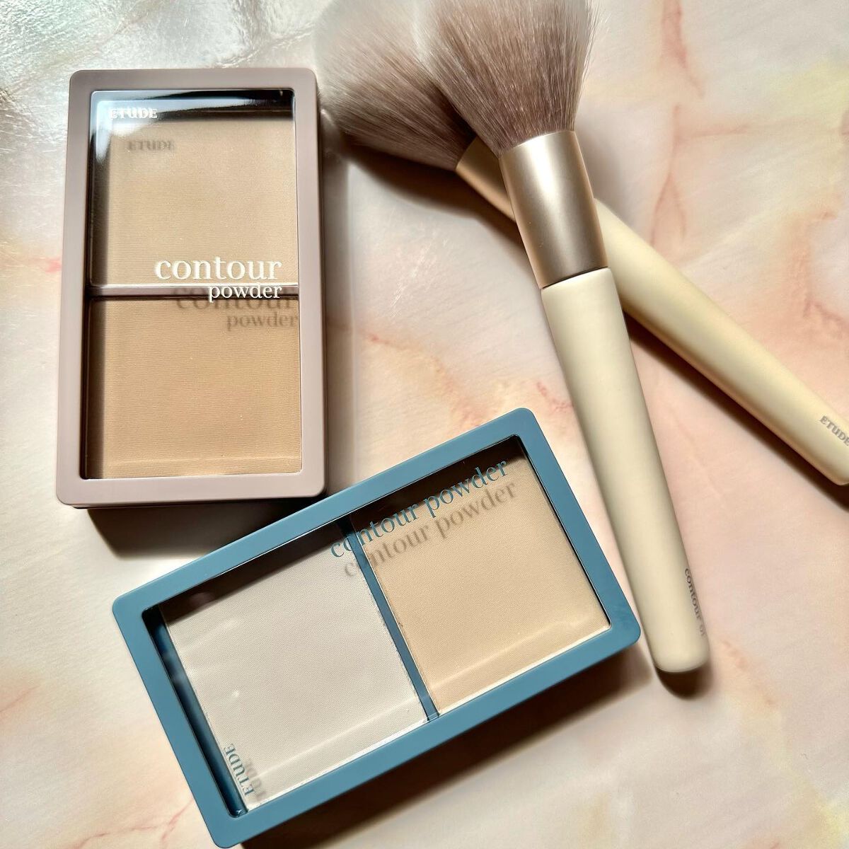 コントゥアパウダー/ETUDE/シェーディングを使ったクチコミ(5枚目)