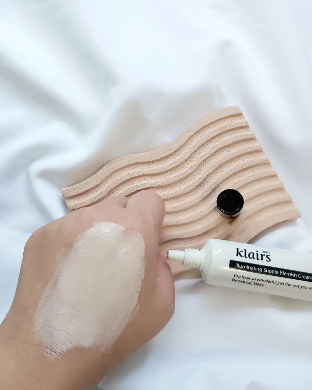 イルミネーティングサプルブレミッシュクリーム(40ml)/Klairs/化粧下地を使ったクチコミ(3枚目)