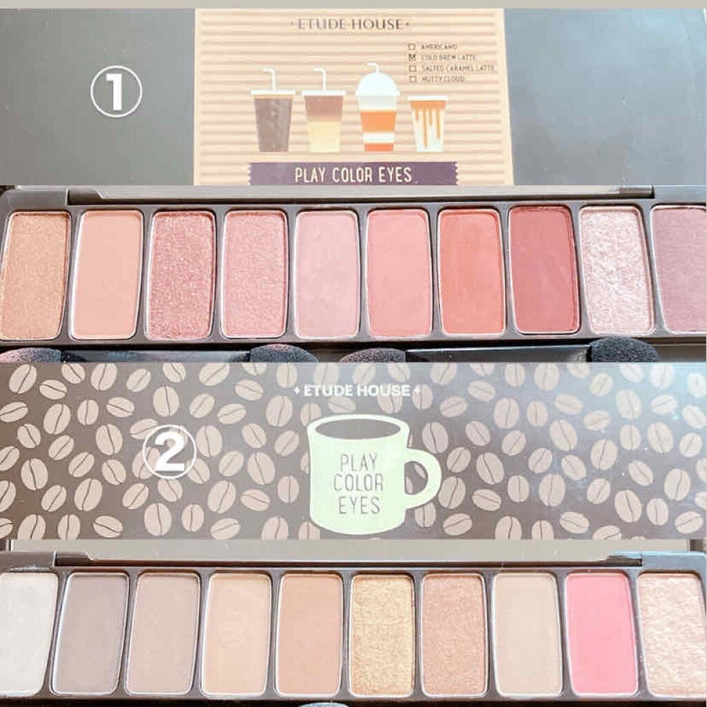 ゆうな on LIPS 「ETUDEHOUSEプレイカラーアイズ全色レビュー④プレイカラ..」(2枚目)