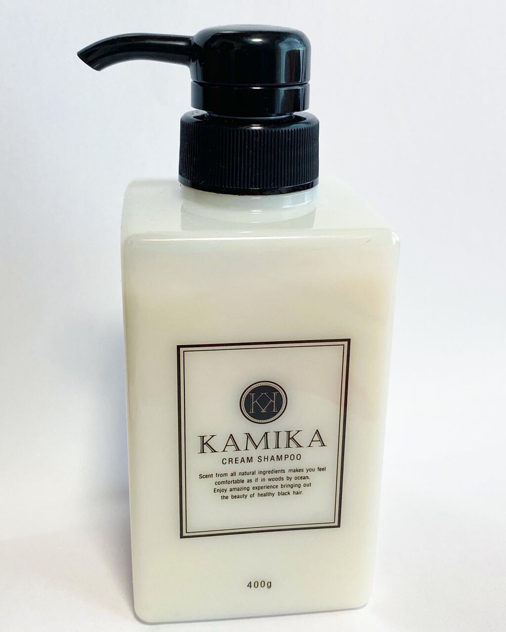 黒髪クリームシャンプー/KAMIKA/シャンプー・コンディショナーを使ったクチコミ(1枚目)