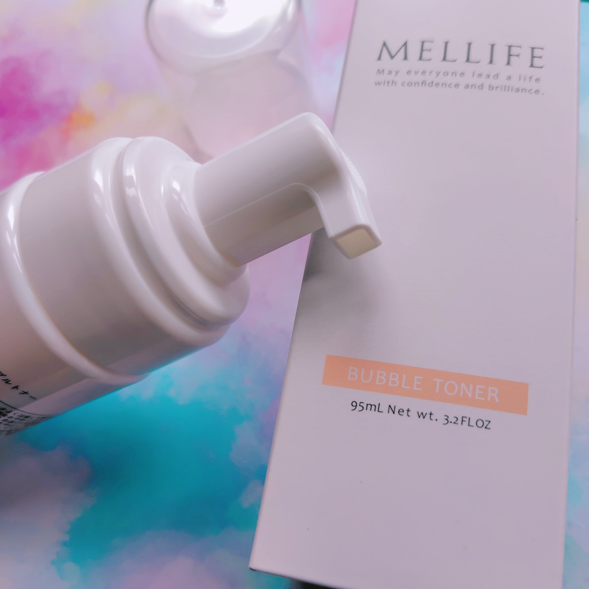 バブルトナー/MELLIFE/化粧水を使ったクチコミ（3枚目）