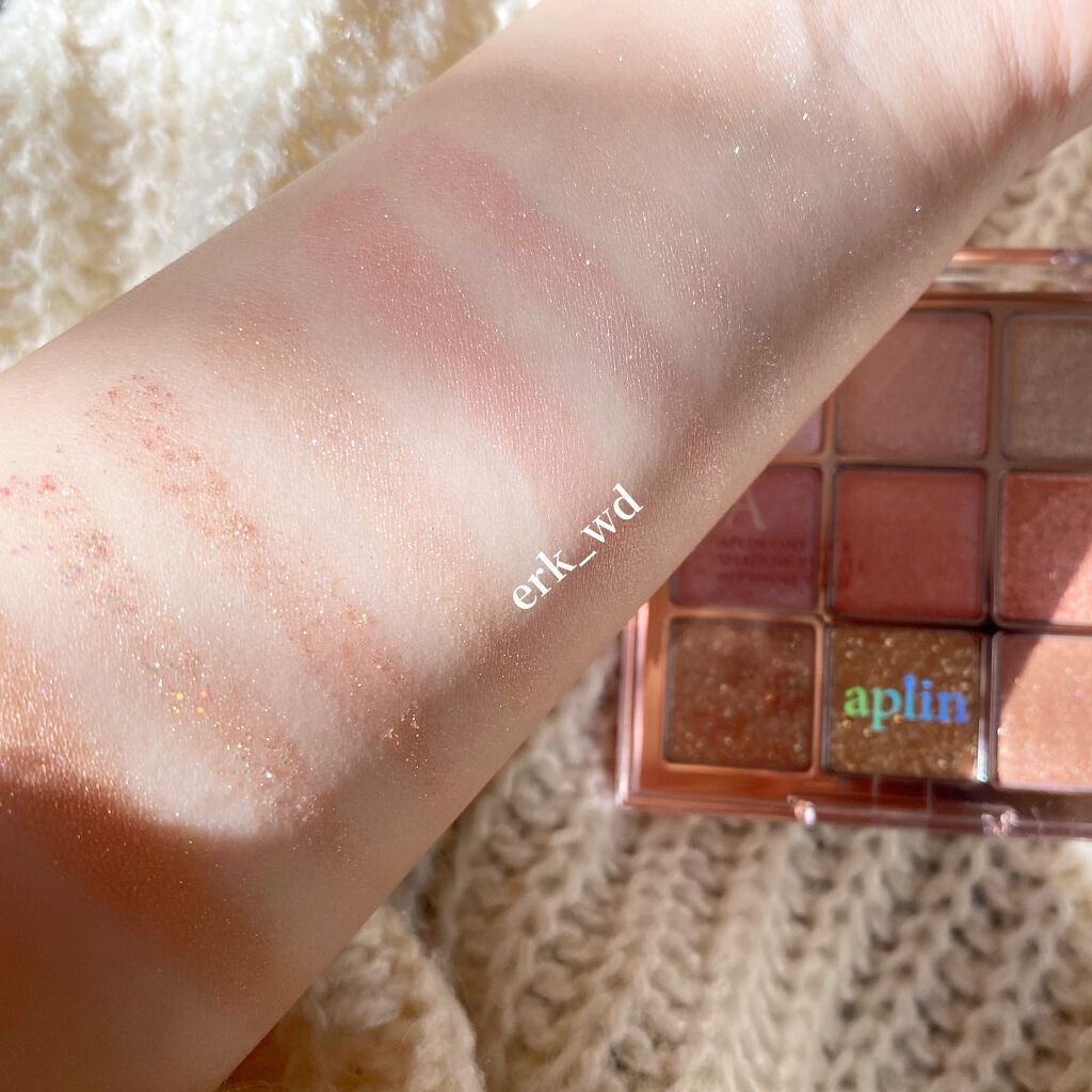 ワンピックアイシャドウパレット/APLIN/アイシャドウパレットを使ったクチコミ(2枚目)