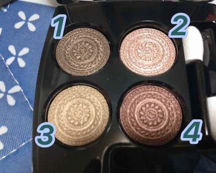 レ キャトル オンブル/CHANEL/アイシャドウパレットを使ったクチコミ(2枚目)