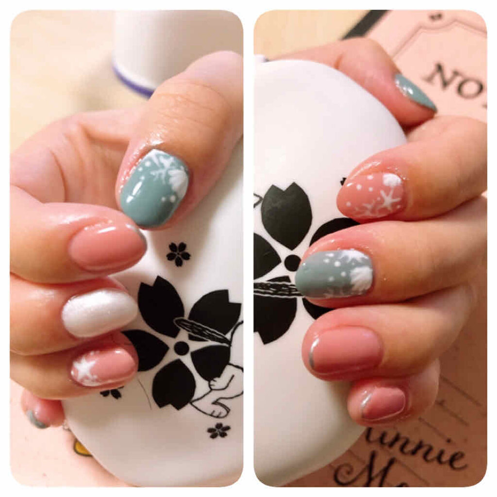 プリティーカラージェル/グレースジェル/ジェルネイルを使ったクチコミ（1枚目）