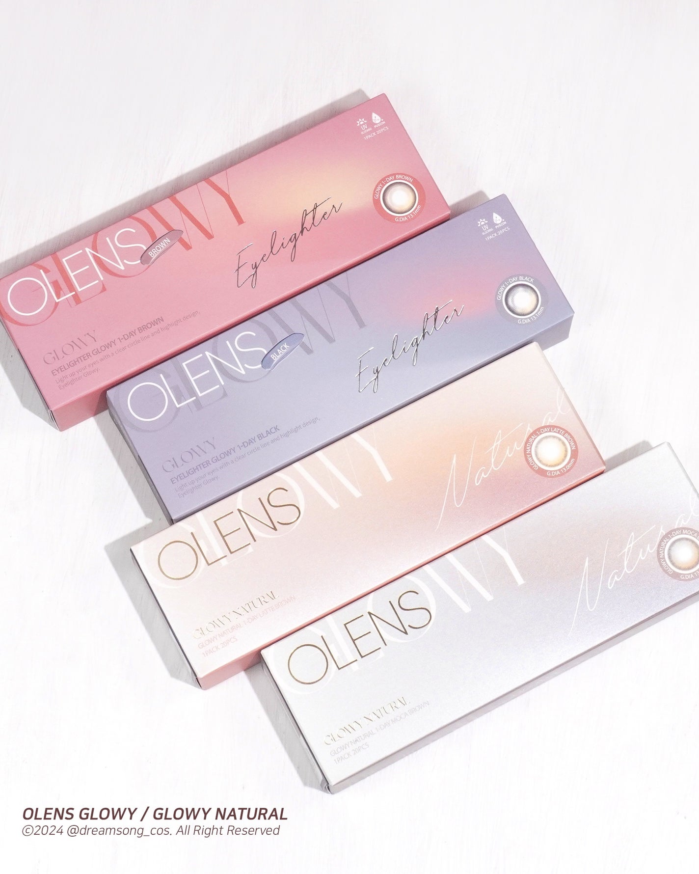 Glowy 1day/OLENS/ワンデー(1DAY)カラコンを使ったクチコミ(2枚目)