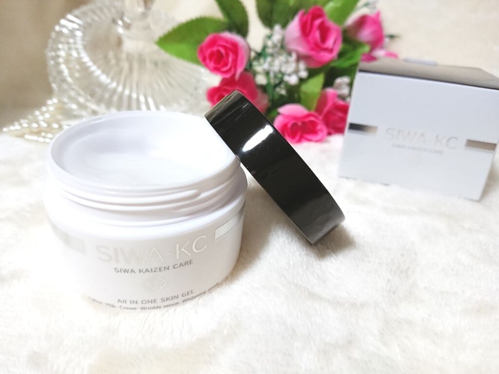 SIWA-KC オールインワンスキンジェル/ハーブ健康本舗/オールインワン化粧品を使ったクチコミ(2枚目)