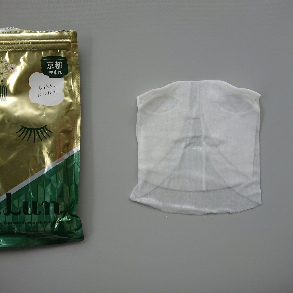 京都ルルルン(お茶の花の香り)/ルルルン/シートマスク・パックを使ったクチコミ(4枚目)