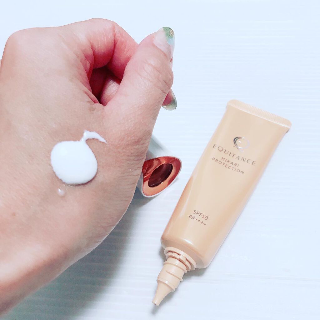 光プロテクション/エクイタンス/日焼け止めクリームを使ったクチコミ（2枚目）