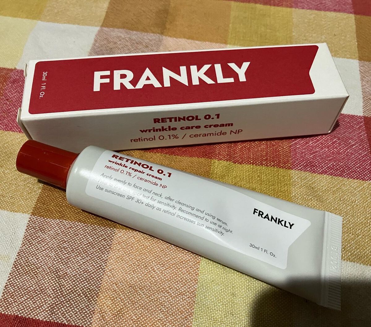 FRANKLY レチノール0.1クリーム - 基礎化粧品