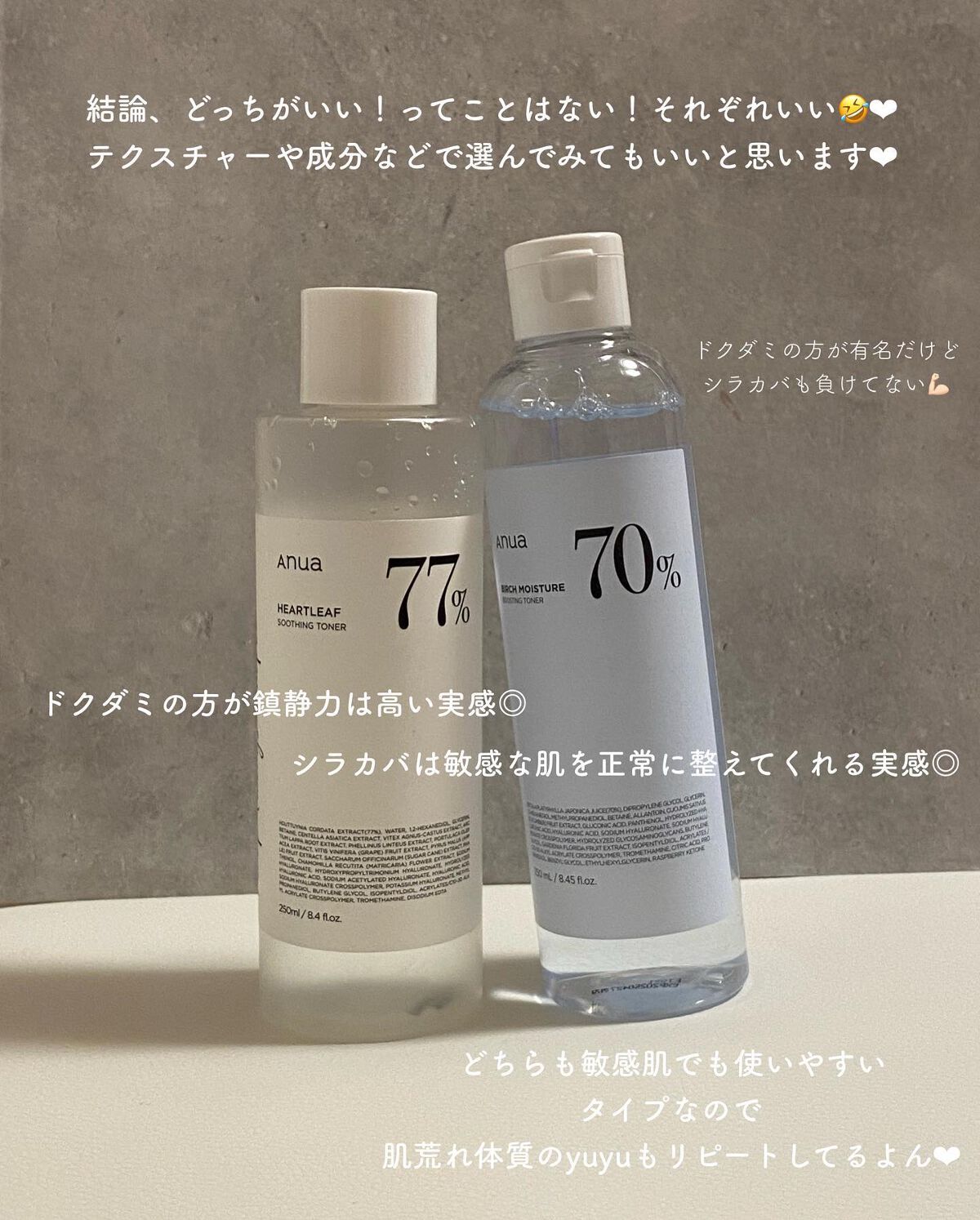 ドクダミ 77 スージングトナー/Anua/化粧水を使ったクチコミ(6枚目)