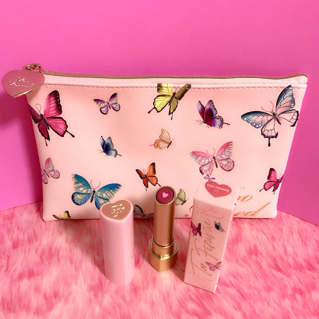 トゥー フェム ハート コア リップスティック/Too Faced/口紅を使ったクチコミ(3枚目)