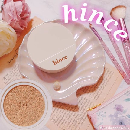 セカンドスキングロウクッション/hince/クッションファンデーションを使ったクチコミ(1枚目)