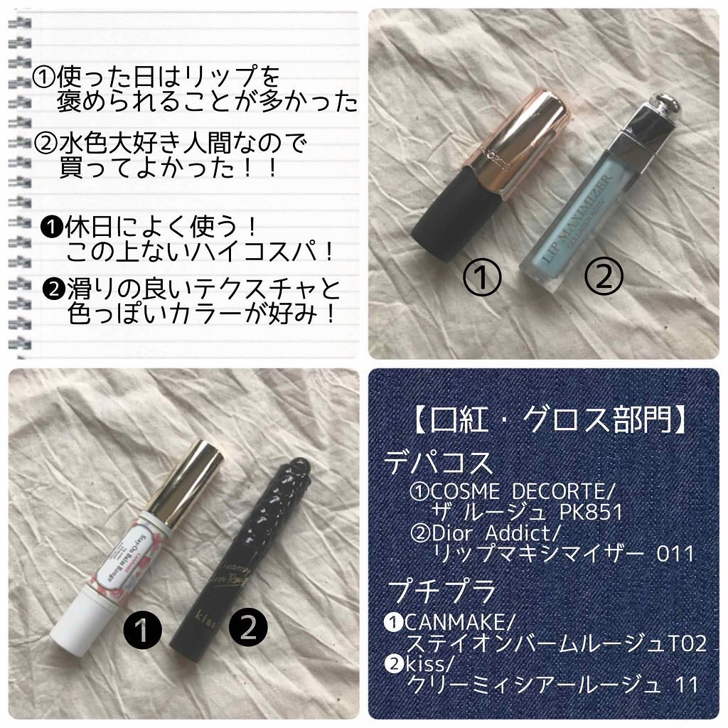 【旧】ディオール アディクト リップ マキシマイザー/Dior/リップグロスを使ったクチコミ(2枚目)