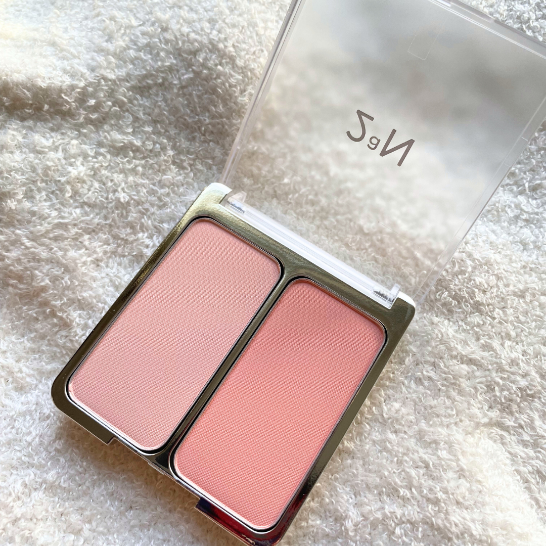 デュアルチーク 【旧】02 ラブロージー/2aN/パウダーチークを使ったクチコミ（3枚目）