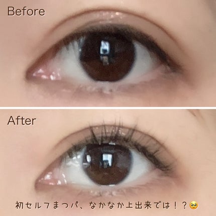 低刺激セルフまつげパーマキット/CLIONE/その他キットセットを使ったクチコミ(5枚目)