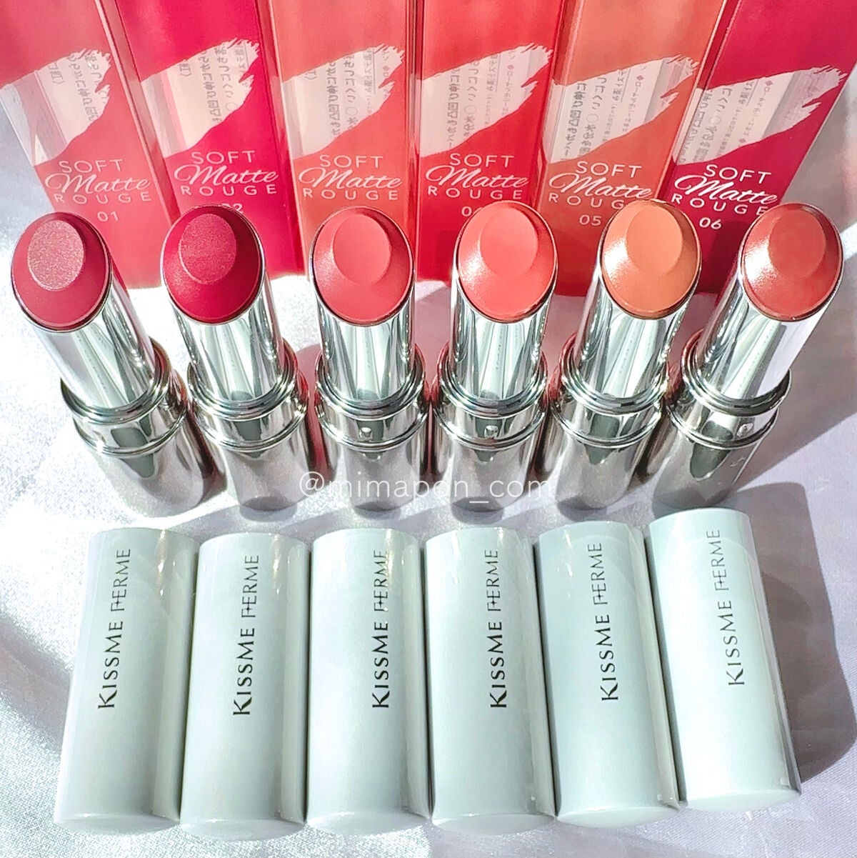ソフトマットルージュ/キスミー フェルム/口紅を使ったクチコミ(9枚目)