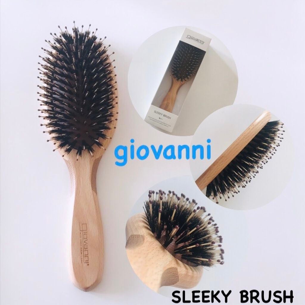 スリーキーブラシ/giovanni/ヘアブラシを使ったクチコミ(1枚目)
