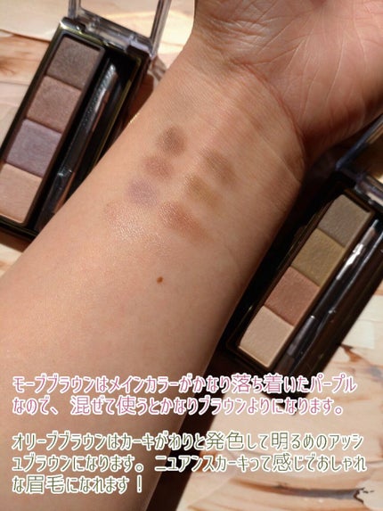 スタイリング パウダーアイブロウ/excel/パウダーアイブロウを使ったクチコミ(3枚目)