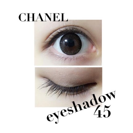 CHANEL オンブル エサンシエルのクチコミ「.
 
↩︎スワイプすると目のアップ写真あります。
CHANEL🥀
オンブル エサンシエル.....」(2枚目)