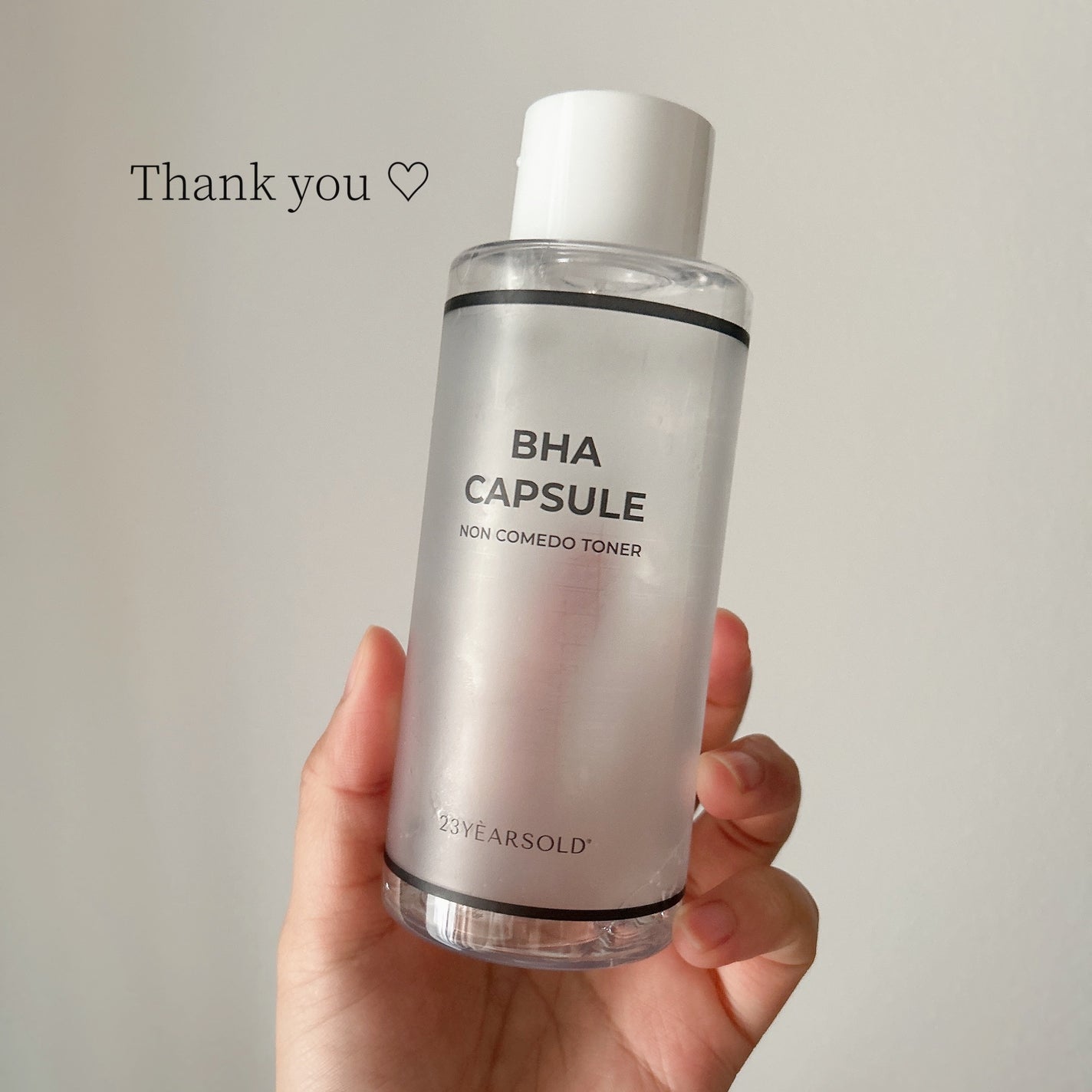BHA CAPSULE NON COMEDO TONER/23years old/化粧水を使ったクチコミ(1枚目)