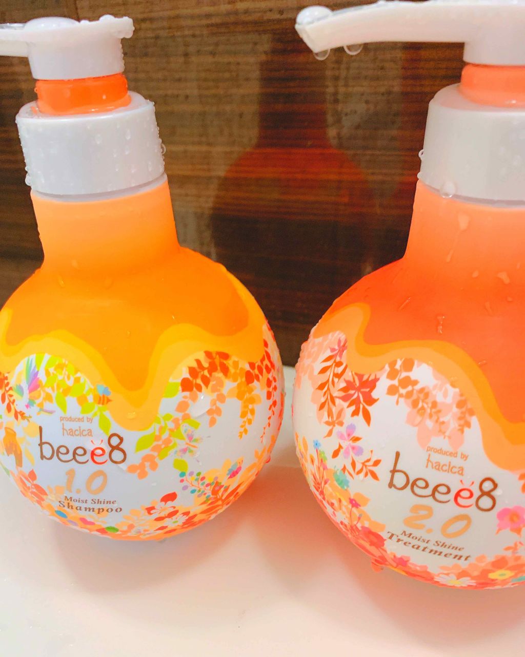 モイストシャイン シャンプー1.0／モイストシャイン トリートメント2.0/beee8/市販シャンプーを使ったクチコミ（1枚目）