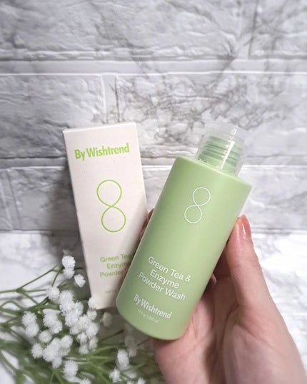 グリーンティー&エンザイムパウダーウォッシュ/By Wishtrend/洗顔パウダーを使ったクチコミ(2枚目)