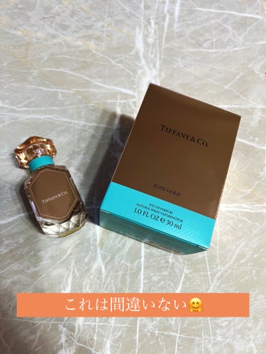 TIFFANY&Co. ティファニー ローズ ゴールド オードパルファムのクチコミ「🟡香水ならこれ🟡TIFFANY&Co.

ティファニー ローズ ゴールド オードパルファム

.....」（1枚目）