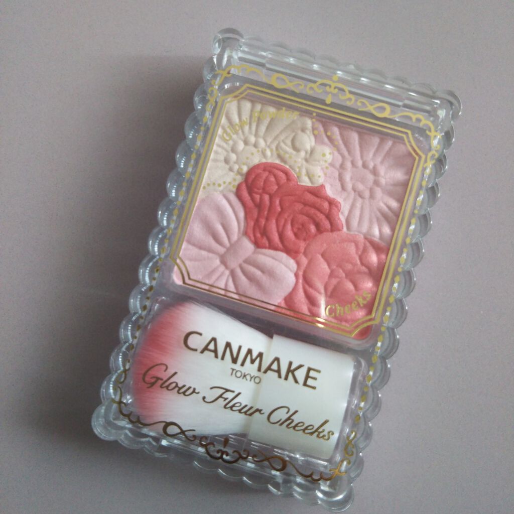 グロウフルールチークス/キャンメイク/パウダーチークを使ったクチコミ(1枚目)