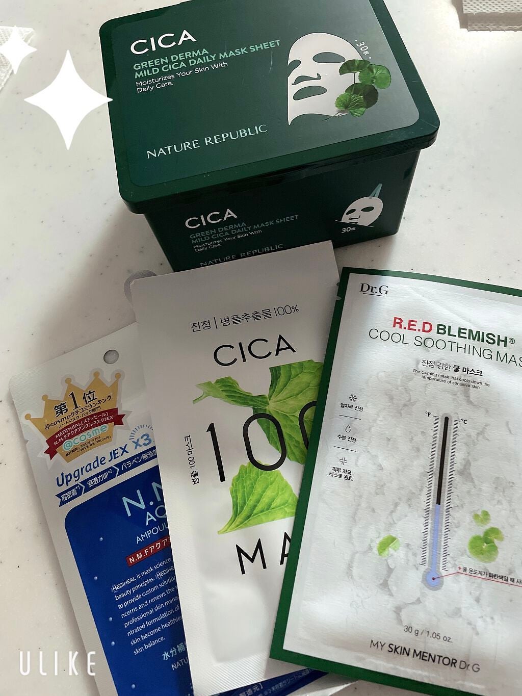 N.M.FアクアアンプルマスクJEX/MEDIHEAL/シートマスク・パックを使ったクチコミ(1枚目)