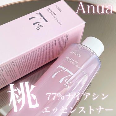 桃77％ナイアシンエッセンストナー 250ml/Anua/化粧水を使ったクチコミ（1枚目）