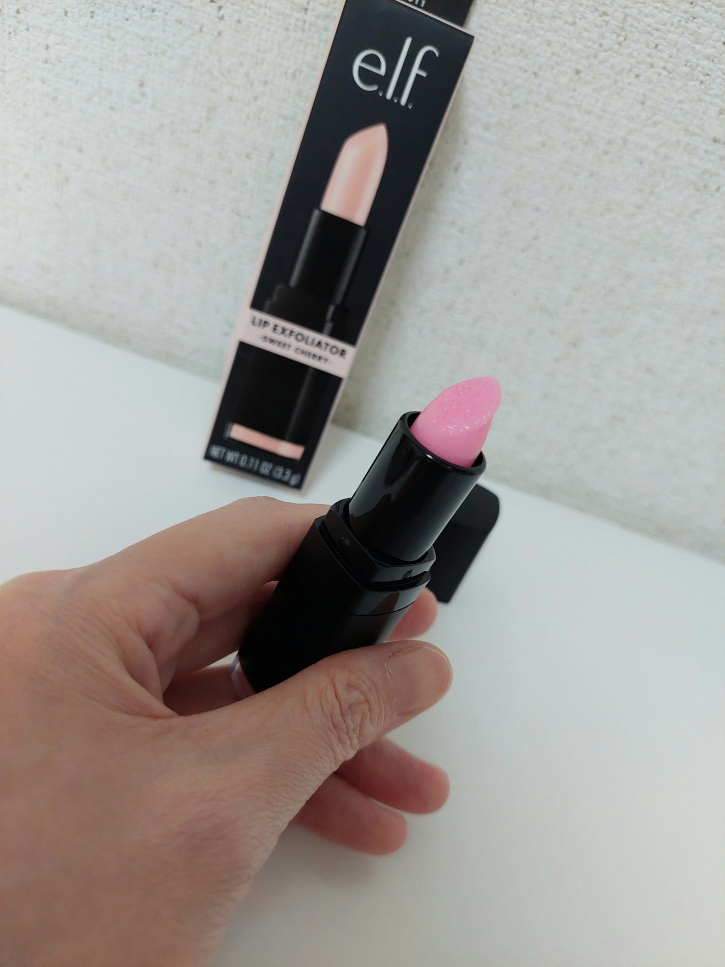 リップエクスフォリエーター/e.l.f. Cosmetics/リップスクラブを使ったクチコミ(4枚目)